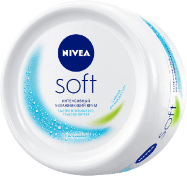 Դեմքի և մարմնի կրեմ «Nivea Soft» 100մլ