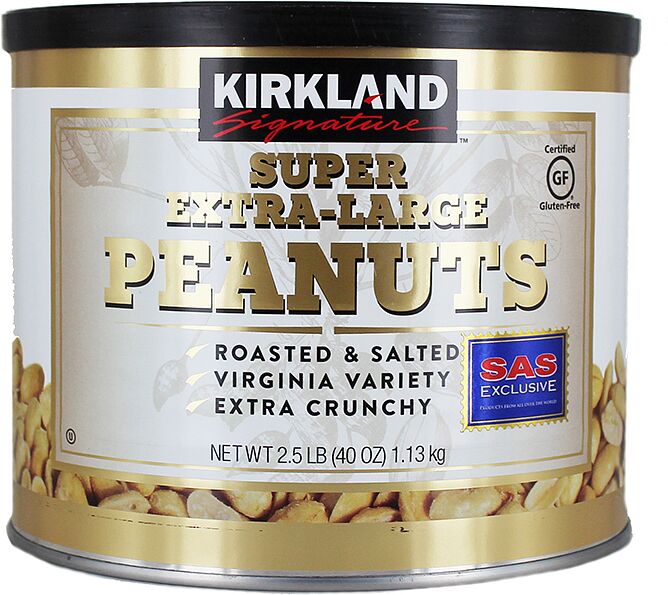 Roasted salted peanut "Kirkland" 1,13kg 