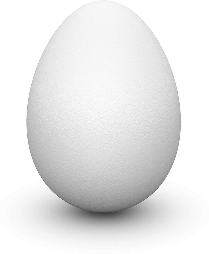 White egg "Golden" 1pcs