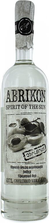 Apricot vodka "Abrikon"  0.7l