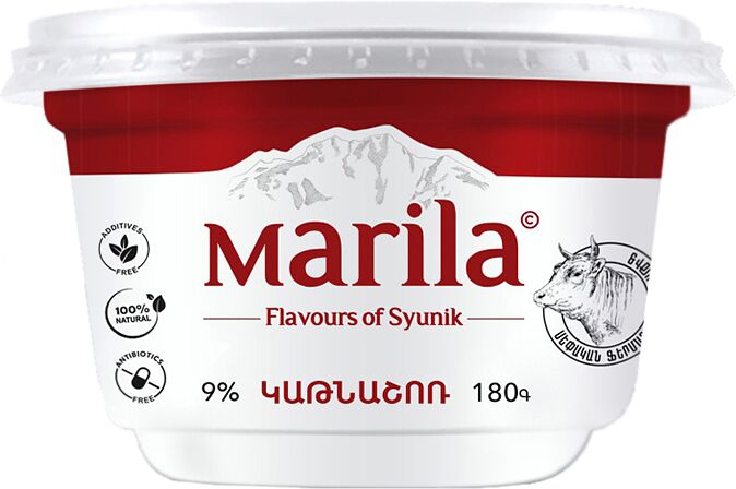 Curds "Marila" 180g , richness: 9%
