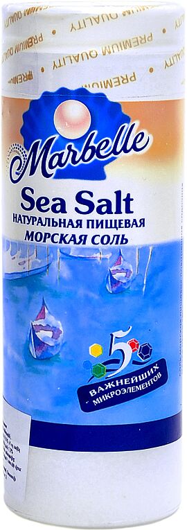 Sea salt "Marbelle" 150g