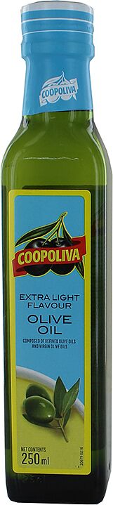Olive oil "Coopoliva" 0.25l 