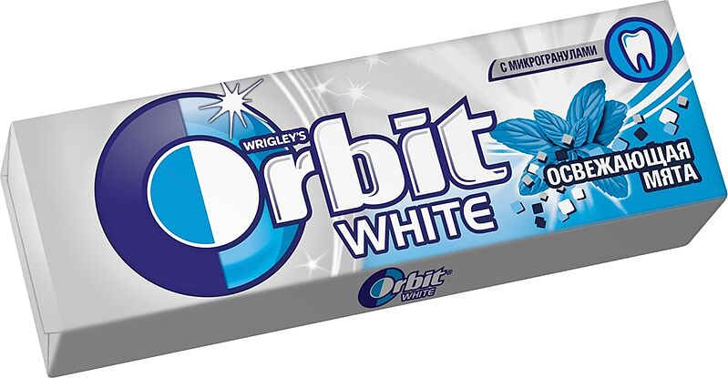 Chewing gum "Orbit White" 14g Fresh mint