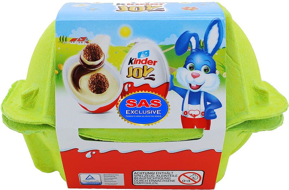 Chocolate eggs "Kinder Joy" 2*20g