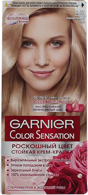 Hair dye "Garnier Color Sensation" #9.02