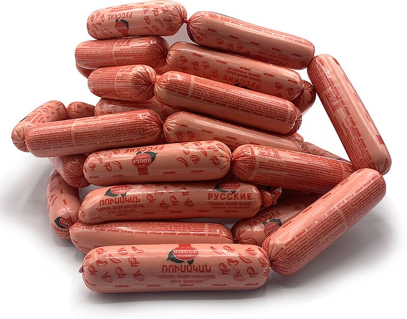 Russian sausages "Atenk"