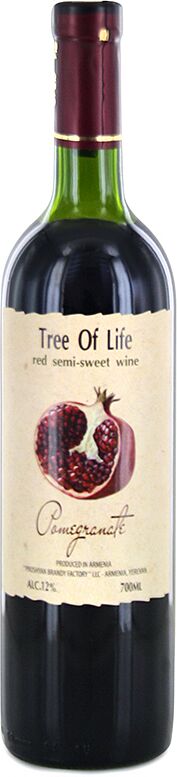 Red wine "Tree of Life" 0.75l