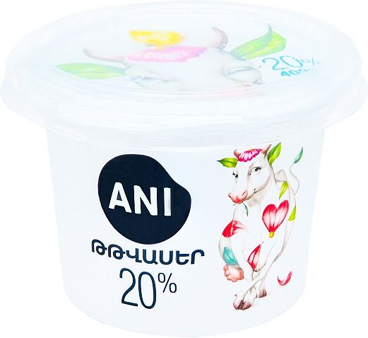Sour cream "Ani" 400g, richness: 18%  
