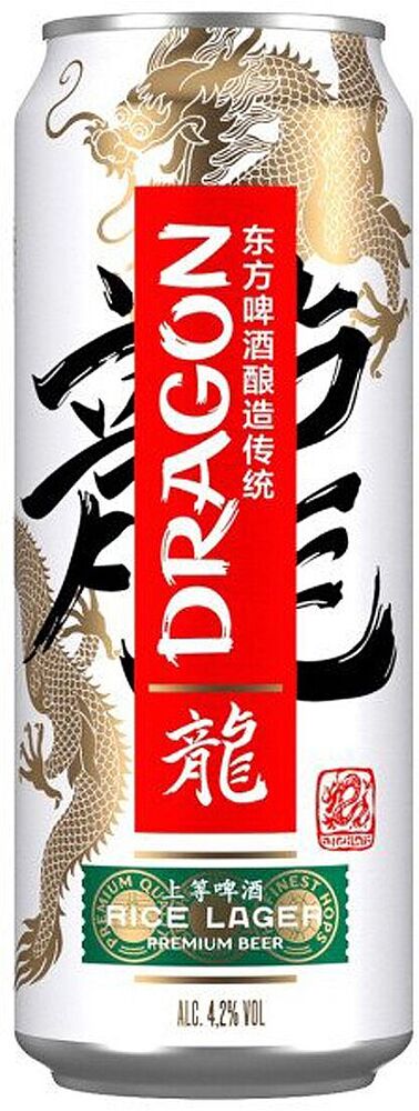Пиво "Dragon" 0.45л
