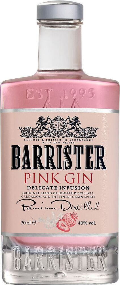Gin "Barrister Pink" 0.7l
