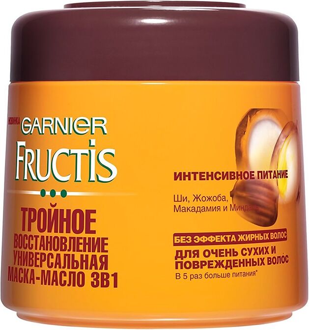 Маска-масло для волос "Garnier Fructis" 300мл