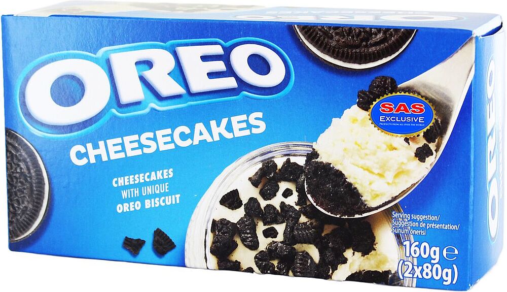 Frozen cheesecake "Oreo" 2*80g
