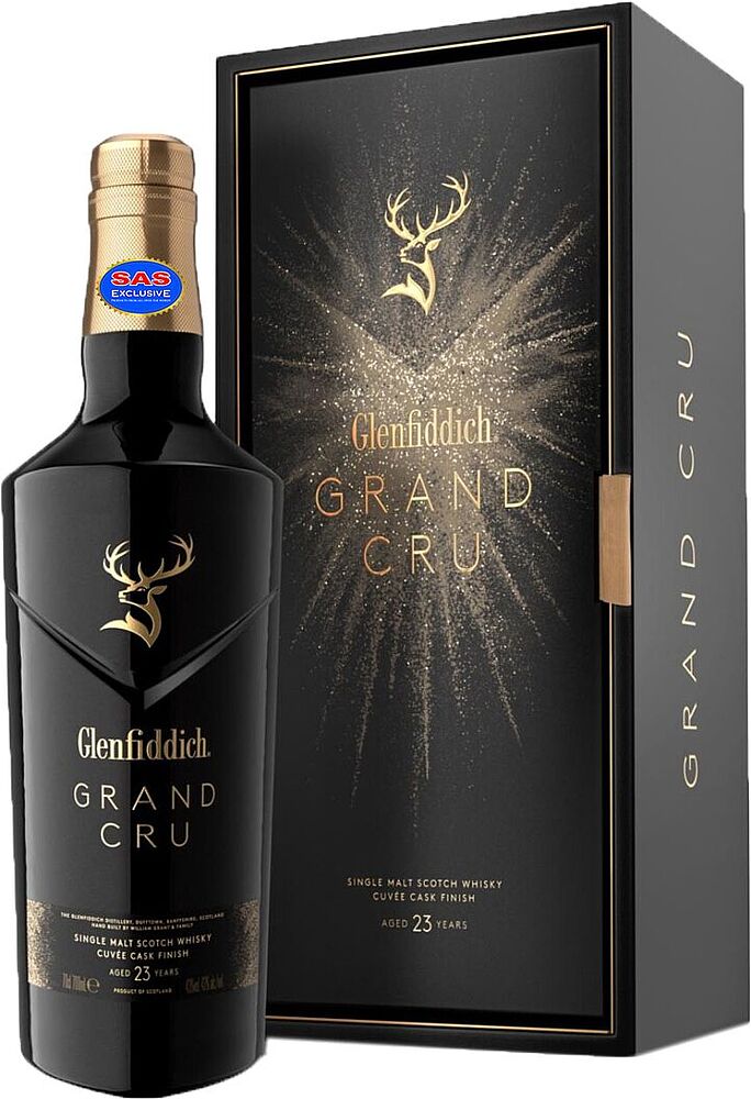 Виски "Glenfiddich Grand Cru" 0.7л