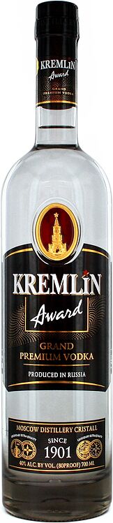 Водка "Kremlin Award" 0.7л