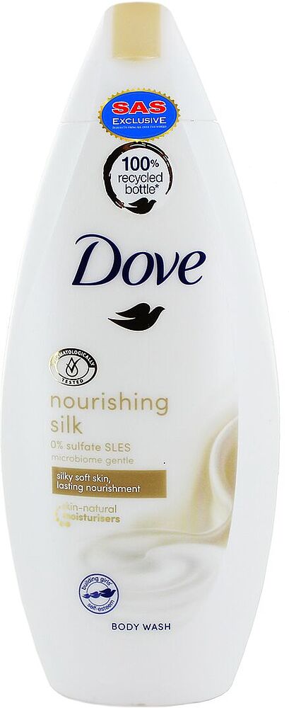 Shower cream-gel "Dove Nourishing Silk" 225ml
