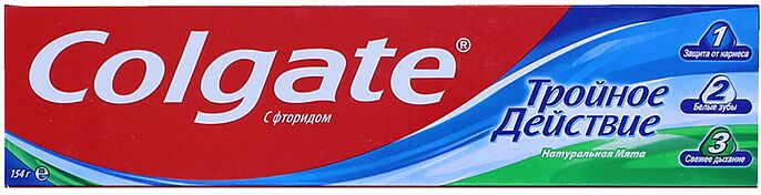 Toothpaste "Colgate Triple Action" 100ml 