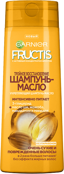 Шампунь-масло "Garnier Fructis" 400мл