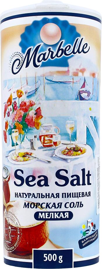 Sea salt "Marbelle" 500g
