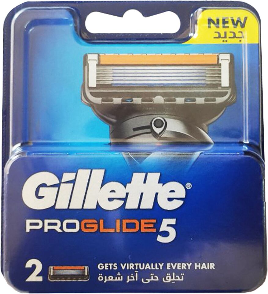 Кассеты для бритвенного станка "Gillette Fusion5 Proglide" 2 шт 