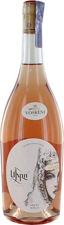 Rose wine "Voskeni Love, Siro Rose" 0.75l