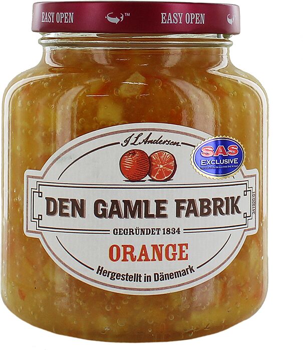 Джем "Den Gamle Fabrik" 380г Апельсин