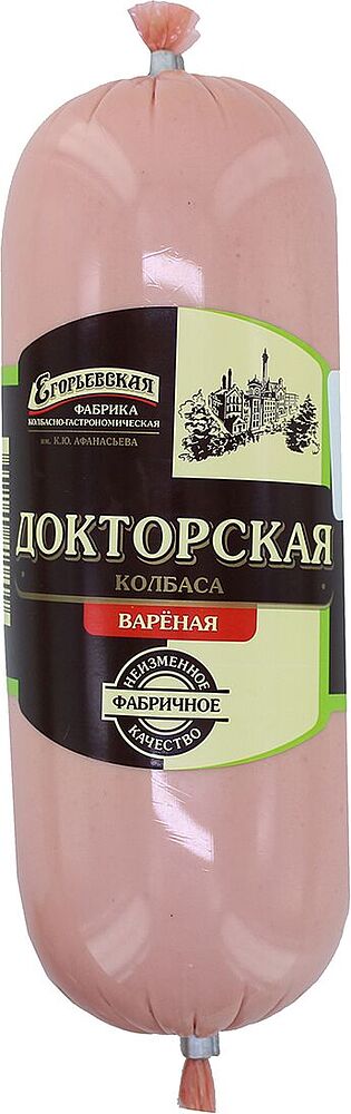 Boiled doctoral sausage "Egoryevskaya" 400g
