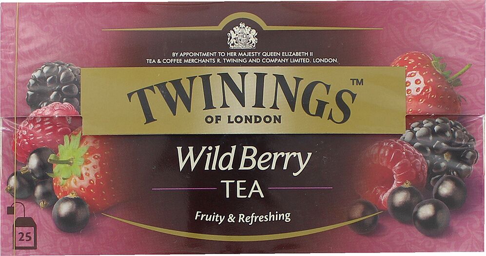 Чай черный "Twinings Wild Berries" 50г