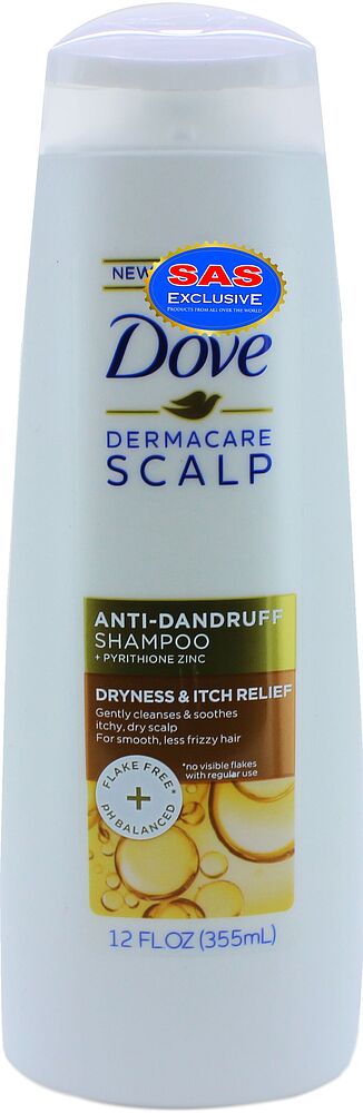 Shampoo "Dove Anti Dandruff" 355ml
