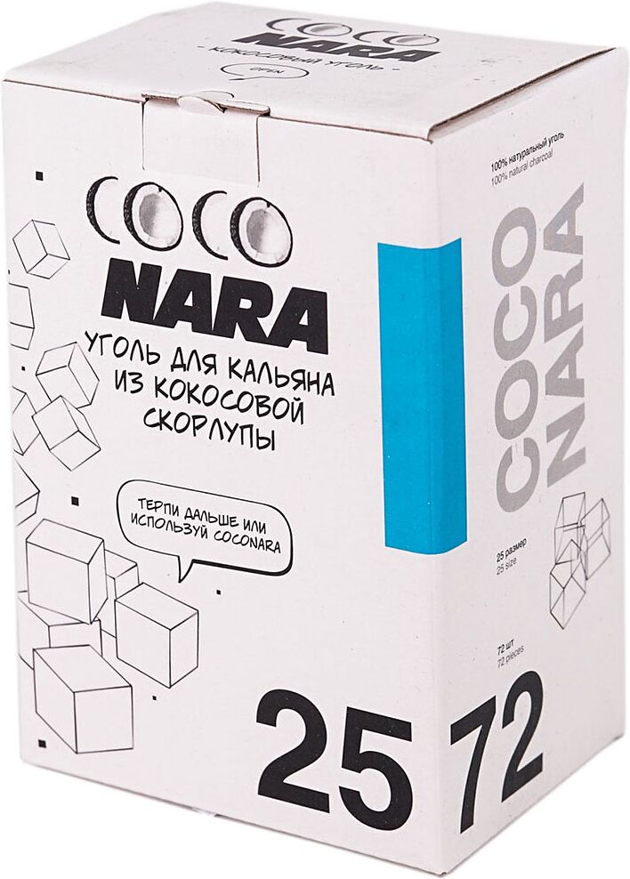 Уголь для кальяна "Coco Nara" 72 шт