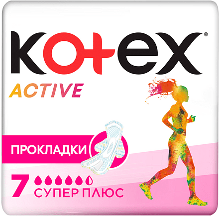Прокладки "Kotex Active" 7шт