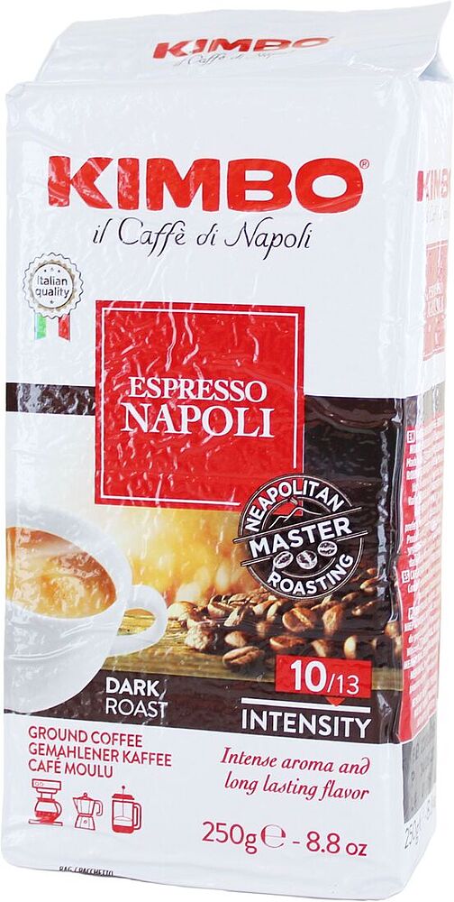 Кофе эспрессо "Kimbo Espresso Napoletano" 250г