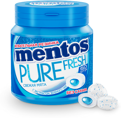 Chewing gum "Mentos" 100g Mint