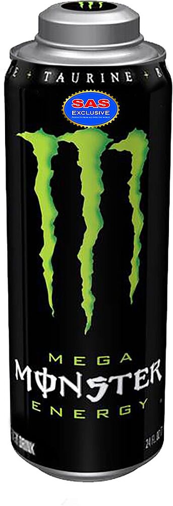 Energy carbonated drink "Monster Mega Energy" 710ml