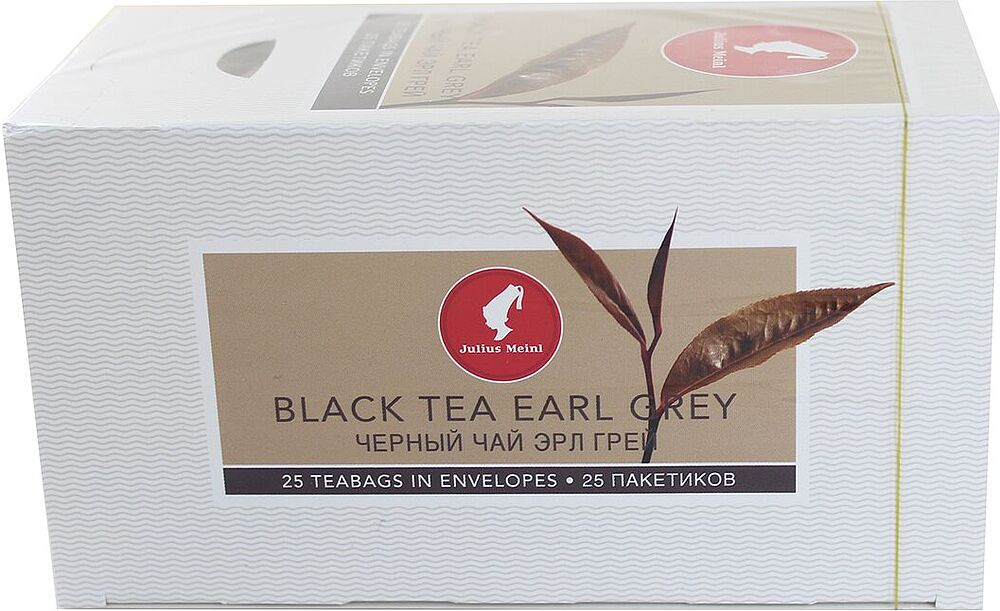 Black tea "Julius Meinl Earl Grey" 25*2g
