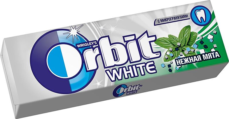 Chewing gum  "Orbit White" 14g Spearmint