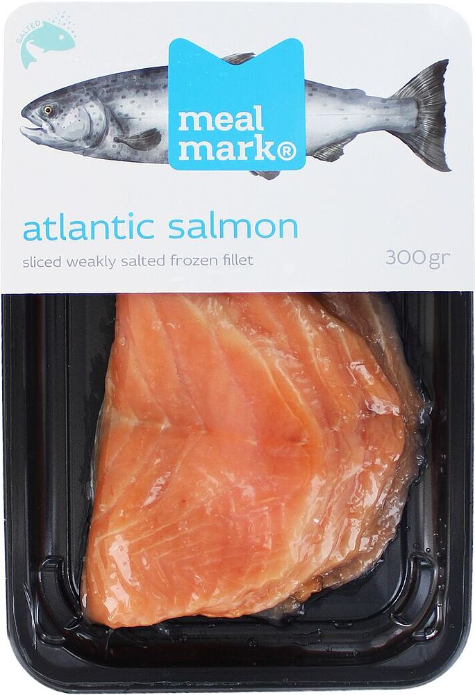 Salmon fillet lightly salted "Meal Mark" 300g