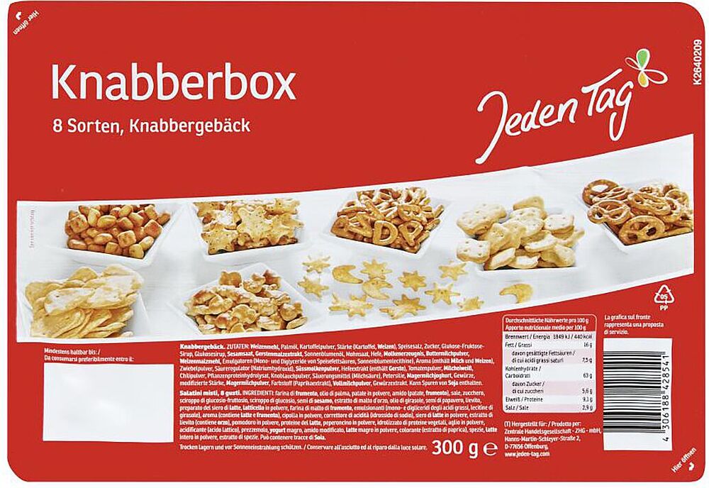 Salted crackers "Jeden Tag" 300g