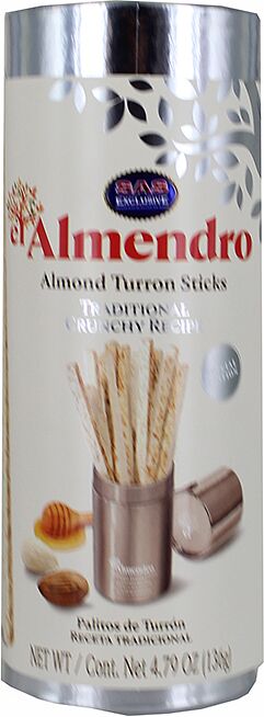 Turron bars "El Almendro" 136g