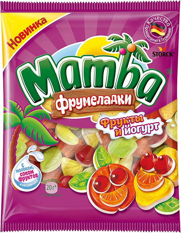 Конфеты желейные "Mamba" 70г