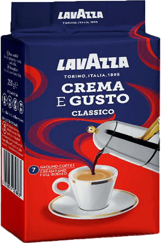 Espresso coffee "Lavazza Crema e Gusto" 250g