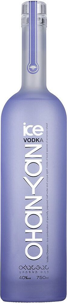 Vodka "Ohanyan Ice" 0.75l