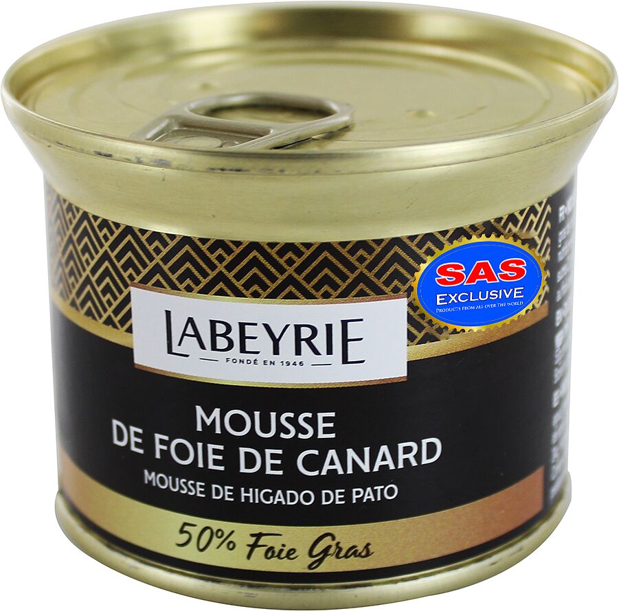 Duck liver mousse "Labeyrie" 150g
