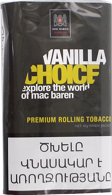 Tobacco "Vanilla Choice" 40g