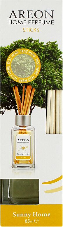 Air freshener & rattan sticks "Areon Sunny Home" 85ml