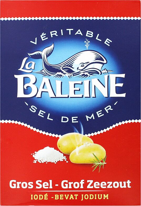 Sea salt ''Baleine''  1kg