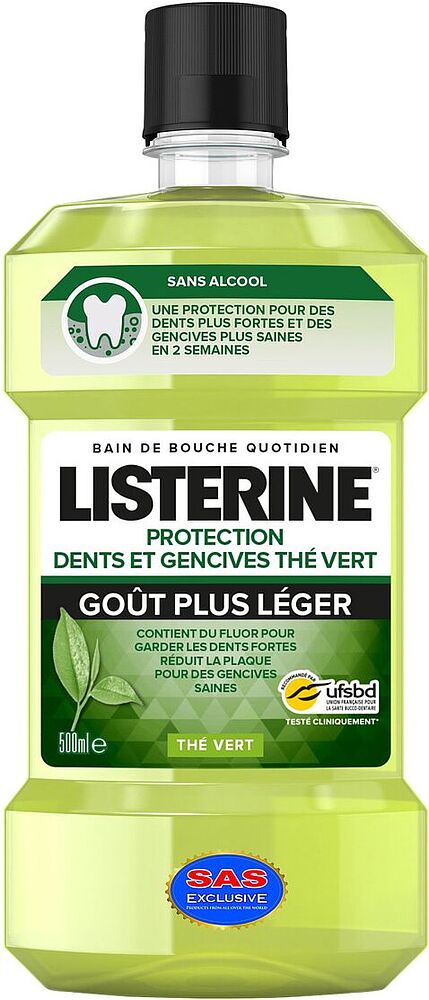 Ополаскиватель для полости рта "Listerine Protection" 500мл
