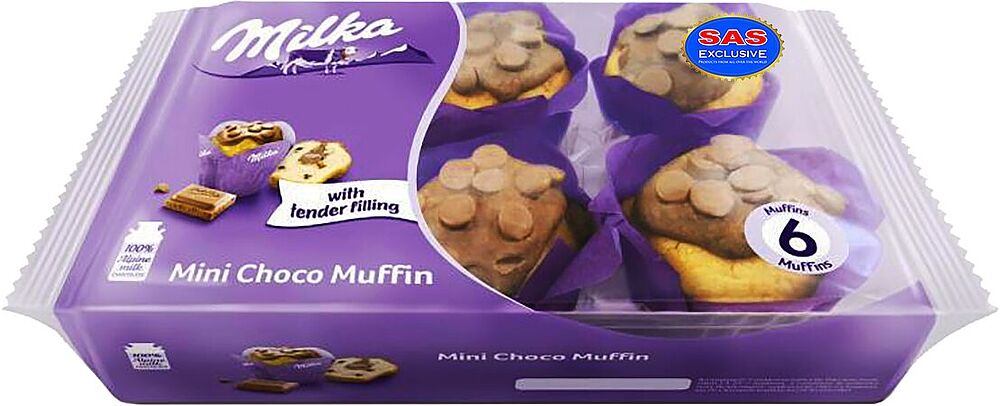 Muffin "Milka Mini" 6*30g
