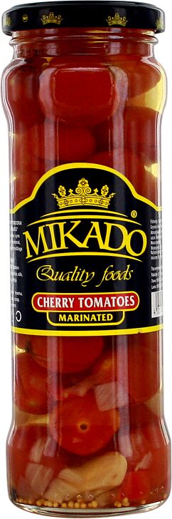 Marinated tomatoes "Mikado" 330g 