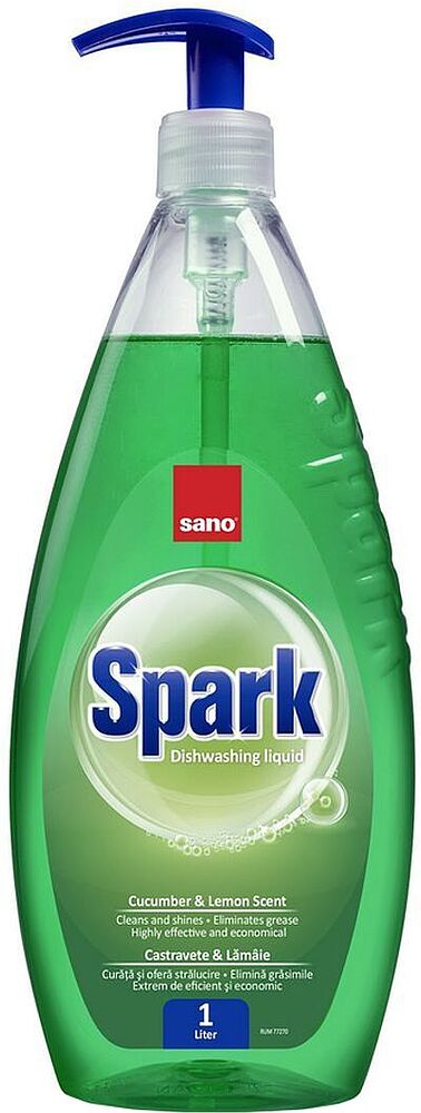 Dishwashing liquid "Sano" 1l 